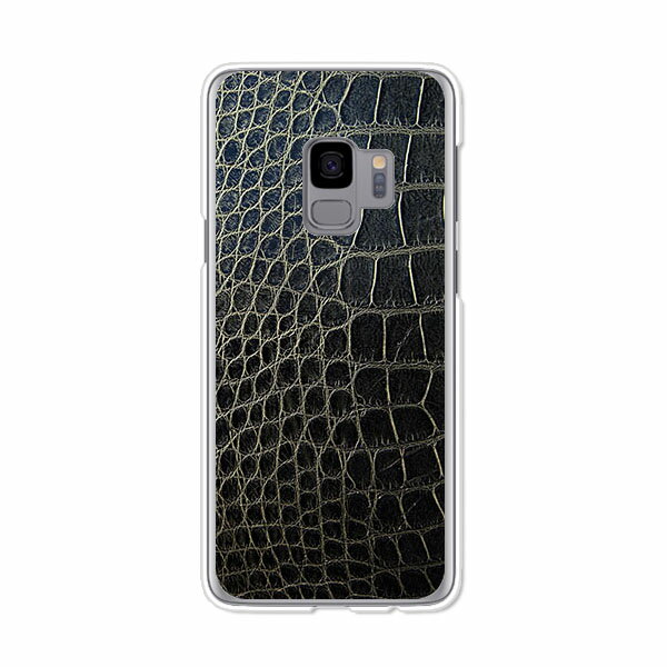 Galaxy S9 SC-02K / Galaxy S9 SCV38 共通 ケース/カバー 【Crocodile クリアケース素材】galaxys9 カバー ハードケース ギャラクシーS9 docomo au サムスン