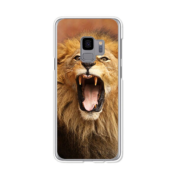 Rakuten - Galaxy S9 SC-02K / Galaxy S9 SCV38 共通 ケース/カバー 【らいおん！ クリアケース素材】galaxys9 カバー ハードケース ギャラクシーS9 docomo au サムスン