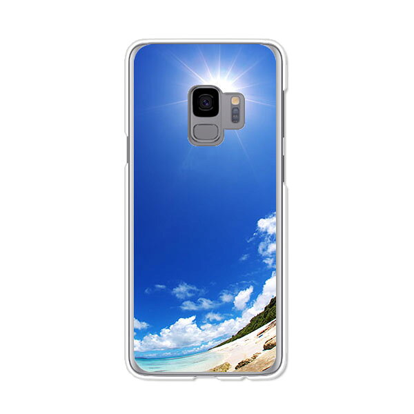 樂天商城 - Galaxy S9 SC-02K / Galaxy S9 SCV38 共通 ケース/カバー 【ようこそ夏 クリアケース素材】galaxys9 カバー ハードケース ギャラクシーS9 docomo au サムスン