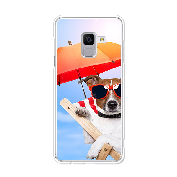 乐天商城 - Galaxy Feel2 SC-02L ケース/カバー 【サマーわんこ クリアケース素材】Galaxy Feel2 カバー ギャラクシー フィール2 SC02L docomo ドコモ