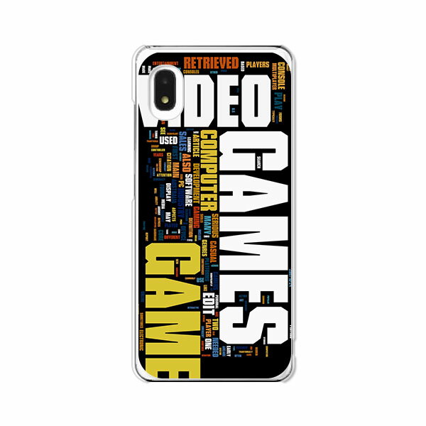 Galaxy A20 SC-02M / Galaxy A20 SCV46 共通ケース/カバー 【GAMES クリアケース素材】GalaxyA20ケース ギャラクシーカバー galaxyスマホケース ドコモauUQモバイル携帯カバー