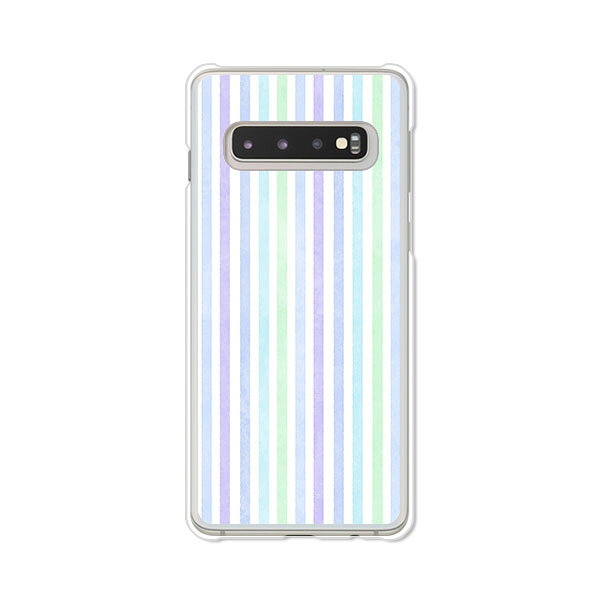 Galaxy S10 SC-03L / SCV41 共通 カバー/ケース シリコンケースよりもコシがありゴミがつきにくいTPUカバー 【Sストライプ TPUソフトケース】galaxy s10 ケース 保護 ギャラクシー docomo au 携帯ケース