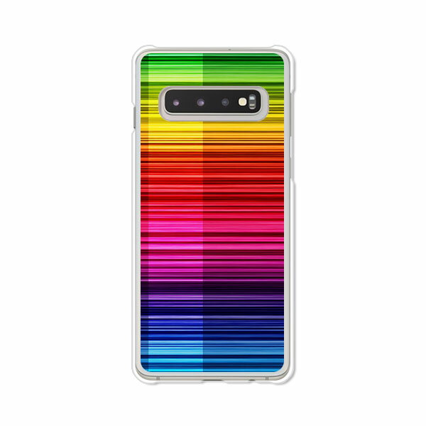 乐天商城 - Galaxy S10 SC-03L / SCV41 共通 カバー/ケース シリコンケースよりもコシがありゴミがつきにくいTPUカバー 【Rainbow TPUソフトケース】galaxy s10 ケース 保護 ギャラクシー docomo au 携帯ケース