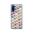 Galaxy A41 SC-41A / GalaxyA41 SCV48 共通 ケース/カバー 【寿司ドット クリアケース素材】GalaxyA41 スマホケース ギャラクシーA41 sc41a ドコモ au UQモバイル 携帯カバー 携帯ケース