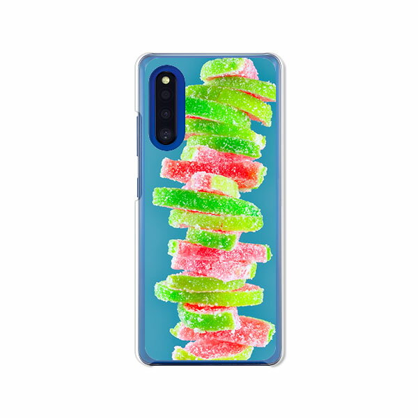 Galaxy A41 SC-41A / GalaxyA41 SCV48 共通 ケース/カバー 【積み上がるお菓子 クリアケース素材】GalaxyA41 スマホケース ギャラクシーA41 sc41a ドコモ au UQモバイル 携帯カバー 携帯ケース