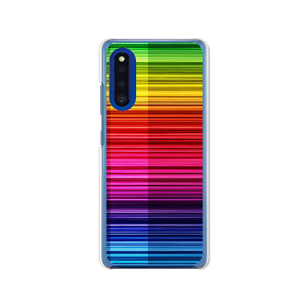 Galaxy A41 SC-41A / GalaxyA41 SCV48 共通 ケース/カバー 【Rainbow クリアケース素材】GalaxyA41 スマホケース ギャラクシーA41 sc41a ドコモ au UQモバイル 携帯カバー 携帯ケース
