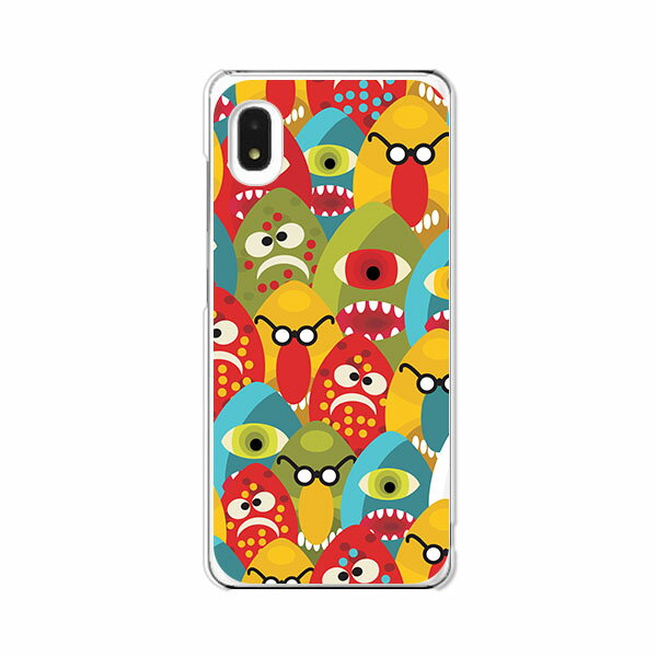Galaxy A21 SC-42A/Galaxy A21 シンプル SCV49/Galaxy A21 SCV49 共通ケース/カバー 【EggMONSTER クリアケース素材】GalaxyA21ケース ギャラクシーA21カバー スマホケース 携帯ケース 携帯カバー galaxya21sc42a