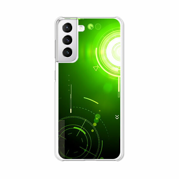 乐天商城 - Galaxy S21 5G SC-51B / Galaxy S21 5G SCG09 共通 ケース/カバー 【エレクティカGreen クリアケース素材】sc51b スマホケース ギャラクシーS21 ケース ドコモ au galaxy s21 ケース 携帯カバー 携帯ケース