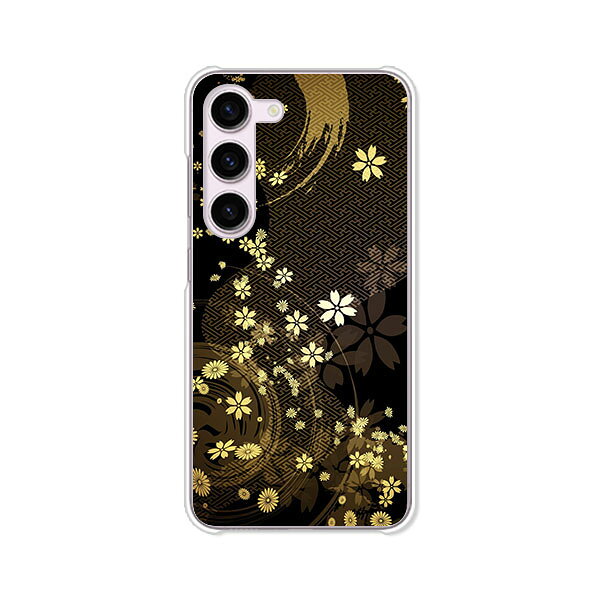 樂天商城 - Galaxy S23 SC-51D / SCG19 / SM-S911C 共通 ケース/カバー 【舞い散る雅 クリアケース素材】ギャラクシーS23ケース docomo au ギャラクシーSC51Dケース