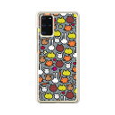 Galaxy S20+ 5G SC-52A / SCG02 共通 ケース/カバー 【アニマルドット クリアケース素材】GalaxyS20+sc52aケース ギャラクシーS20プラスカバー Galaxyスマホケース 携帯カバー(2)