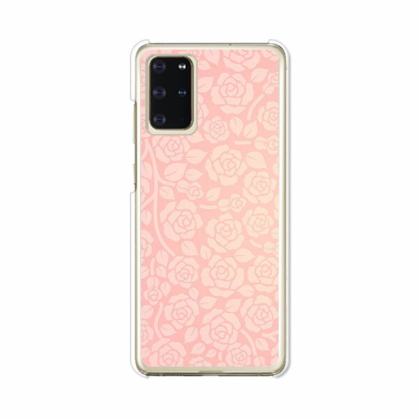 樂天商城 - Galaxy S20+ 5G SC-52A / SCG02 共通 ケース/カバー 【薔薇ドット クリアケース素材】GalaxyS20+sc52aケース ギャラクシーS20プラスカバー Galaxyスマホケース 携帯カバー