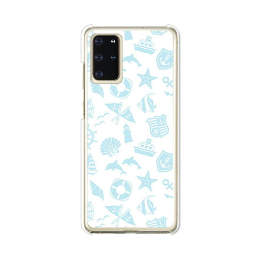 Galaxy S20+ 5G SC-52A / SCG02 共通 ケース/カバー 【マリン柄 クリアケース素材】GalaxyS20+sc52aケース ギャラクシーS20プラスカバー Galaxyスマホケース 携帯カバー Galaxy S20+ 5G SC-52A / SCG02 共通 ケース/カバー 【マリン柄 クリアケース素材】GalaxyS20+sc52aケース ギャラクシーS20プラスカバー Galaxyスマホケース 携帯カバー