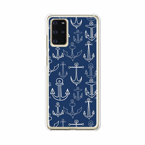 Rakuten - Galaxy S20+ 5G SC-52A / SCG02 共通 ケース/カバー 【マリン柄2 クリアケース素材】GalaxyS20+sc52aケース ギャラクシーS20プラスカバー Galaxyスマホケース 携帯カバー