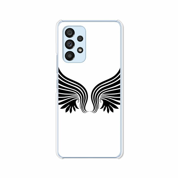 樂天商城 - Galaxy A53 5G SC-53C / SCG15 共通 ケース/カバー 【ワンポイント（羽） クリアケース素材】ギャラクシーA53 ケース スマホケース 携帯ケース