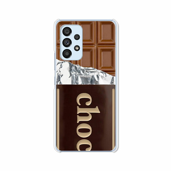 Galaxy A53 5G SC-53C / SCG15 共通 ケース/カバー 【板チョコ クリアケース素材】ギャラクシーA53 ケ..