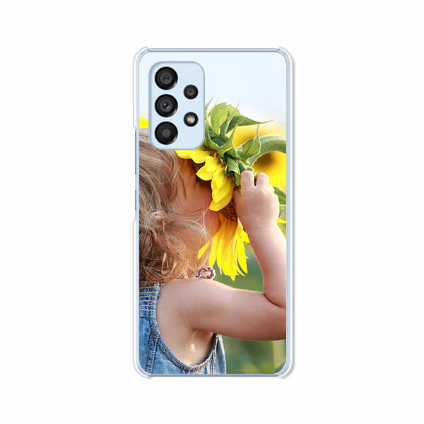 Galaxy A53 5G SC-53C / SCG15 共通 カバー/ケース シリコンケースよりもコシがありゴミがつきにくいTPUカバー 【ひまわり TPUソフトケース】ギャラクシーA53 ケース スマホケース 携帯ケース