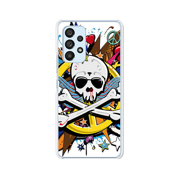 樂天商城 - Galaxy A53 5G SC-53C / SCG15 共通 カバー/ケース シリコンケースよりもコシがありゴミがつきにくいTPUカバー 【PEACEスカル TPUソフトケース】ギャラクシーA53 ケース スマホケース 携帯ケース