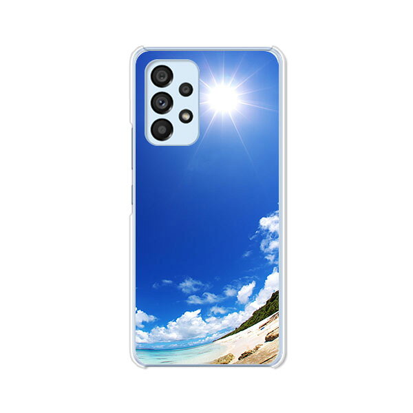 乐天商城 - Galaxy A53 5G SC-53C / SCG15 共通 ケース/カバー 【ようこそ夏 クリアケース素材】ギャラクシーA53 ケース スマホケース 携帯ケース