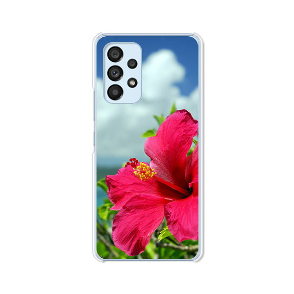 樂天商城 - Galaxy A53 5G SC-53C / SCG15 共通 カバー/ケース シリコンケースよりもコシがありゴミがつきにくいTPUカバー 【ハイビスカスと海 TPUソフトケース】ギャラクシーA53 ケース スマホケース 携帯ケース