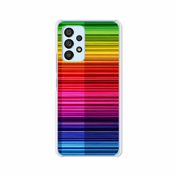 樂天商城 - Galaxy A53 5G SC-53C / SCG15 共通 ケース/カバー 【Rainbow クリアケース素材】ギャラクシーA53 ケース スマホケース 携帯ケース