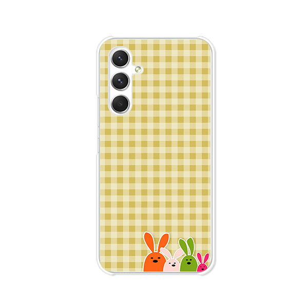 樂天商城 - Galaxy A54 5G SC-53D / SCG21 共通 ケース/カバー 【にふにふチェック クリアケース素材】ギャラクシーA54 ケース スマホケース 携帯ケース