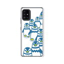 Galaxy A51 5G SC-54A / SCG07 共通ケース/カバー 【ペンギンズ クリアケース素材】GalaxyA51ケース ギャラクシーA515Gカバー スマホケース 携帯ケース(2)