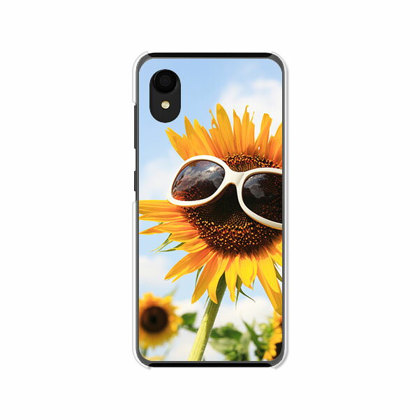 乐天商城 - Galaxy A22 5G SC-56B ケース/カバー 【SUNフラワーGlass クリアケース素材】ギャラクシーA22ケース GalaxyA225GSC56B ドコモ スマホケース 携帯ケース