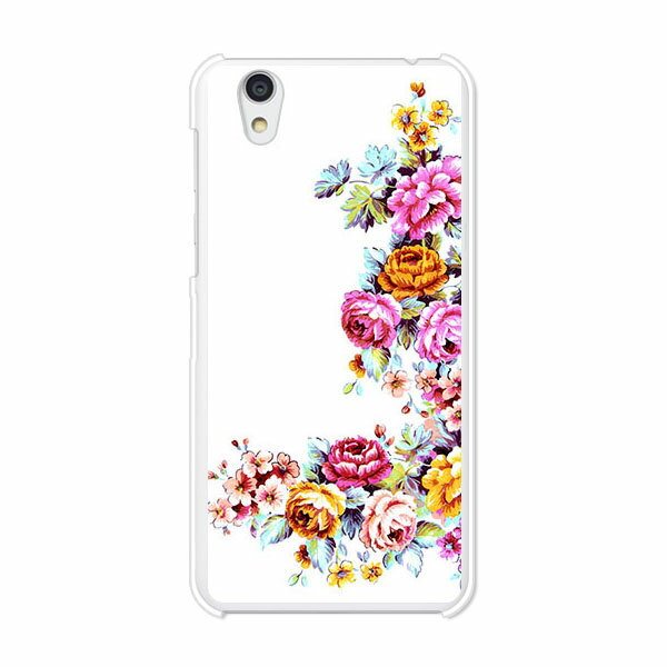 AQUOS sense SH-01K / AQUOS sense SHV40 / AQUOS sense / AQUOS sense lite SH-M05 共通 カバー/ケース シリコンケースよりもコシがありゴミがつきにくいTPUカバー 【ワンポイントFLOWER TPUソフトケース】ドコモ sh01k shv40 センス ライト SHM05 ケース