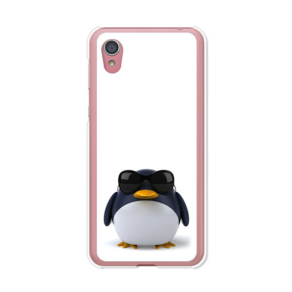 乐天商城 - Android One S5 ケース/カバー 【サングラスとペンギン クリアケース素材】androidones5 カバー アンドロイドワンエスファイブ softbank Ymobile ワイモバイル