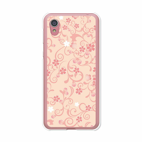 AQUOS sense2 SH-01L / AQUOS sense2 SHV43 / AQUOS sense2 SH-M08 / AQUOS sense2 かんたん 共通 ケース/カバー 【桜ヴェール クリアケース素材】aquossense2 カバー アクオスセンス2 docomo au uqmobile