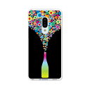 AQUOS zero2 SH-01M/SHV47/906SH/SH-M13 共通 ケース/カバー 【スパークリング クリアケース素材】aquos zero2 ケース アクオスゼロ2カバー docomo au softbank 携帯カバー