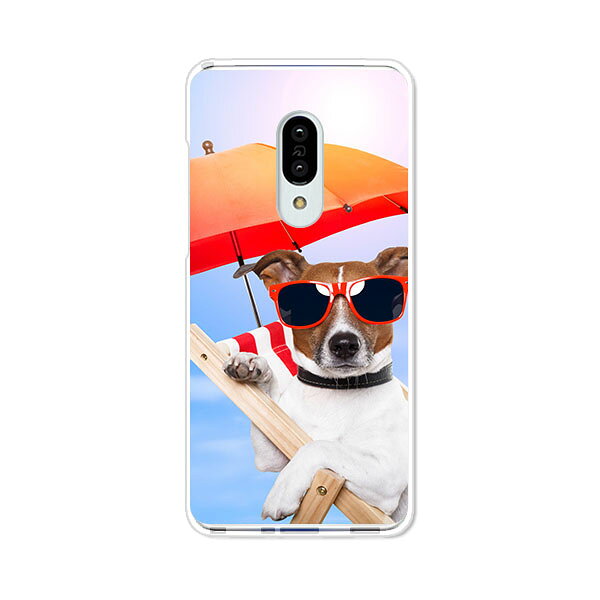 Rakuten - AQUOS zero2 SH-01M/SHV47/906SH/SH-M13 共通 ケース/カバー 【サマーわんこ クリアケース素材】aquos zero2 ケース アクオスゼロ2カバー docomo au softbank 携帯カバー
