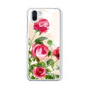 AQUOS R2 SH-03K / AQUOS R2 SHV42 / AQUOS R2 706SH 共通 ケース/カバー 【薔薇絵画 クリアケース素材】AQUOSR2 SH-03K SHV42 ハードケース/カバー アクオスR2 sh03k シャープ