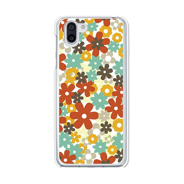 AQUOS R2 SH-03K / AQUOS R2 SHV42 / AQUOS R2 706SH 共通 ケース/カバー 【フラワーFLASH クリアケース素材】AQUOSR2 SH-03K SHV42 ハードケース/カバー アクオスR2 sh03k シャープ