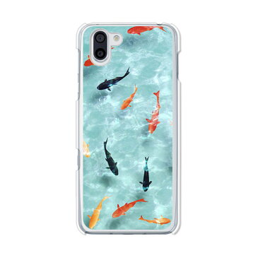 AQUOS R3 SH-04L / SHV44 / 808SH 共通ケース/カバー 【金魚すくい クリアケース素材】aquosr3sh04l カバー アクオスR3 docomo au softbank SHARP