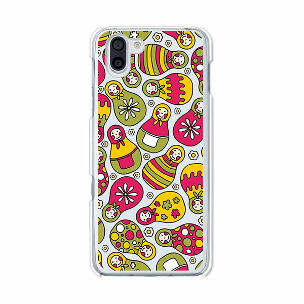 AQUOS R3 SH-04L / SHV44 / 808SH 共通カバー/ケース シリコンケースよりもコシがありゴミがつきにくいTPUカバー 【POPマトリョーシカ TPUソフトケース】aquosr3sh04l カバー 保護 アクオスR3 docomo au softbank SHARP