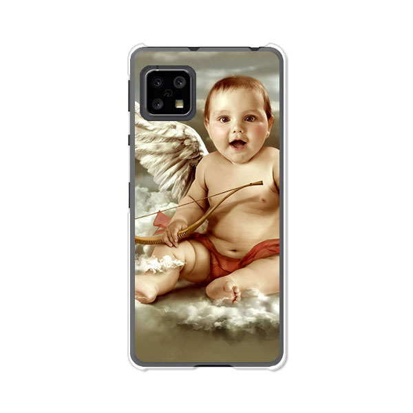 樂天商城 - AQUOS sense4 SH-41A/SH-M15/sense4basic/sense4liteSH-RM15共通カバー/ケース シリコンケースよりもコシがありゴミがつきにくいTPUカバー 【Baby Angel TPUソフトケース】センス4ベーシック センス4ライト スマホケース 携帯ケース