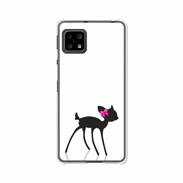 乐天商城 - AQUOS sense5G SH-53A / SHG03 / A004SH / SH-M17 共通カバー/ケース シリコンケースよりもコシがありゴミがつきにくいTPUカバー 【仔鹿 TPUソフトケース】アクオスセンス5G ドコモ au ソフトバンク他 スマホケース 携帯ケース