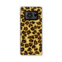 AQUOS R6 SH-51B / A101SH / SH-M22 共通ケース/カバー 【LeopardG クリアケース素材】アクオスR6ケース docomo SoftBank 楽天モバイル スマホケース アクオスアールシックス携帯ケース
