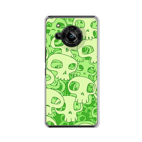樂天商城 - AQUOS R7 SH-52C / AQUOS R7 共通 ケース/カバー 【スカルズ クリアケース素材】アクオスR7ケース スマホケース スマホカバー 携帯ケース 携帯カバー