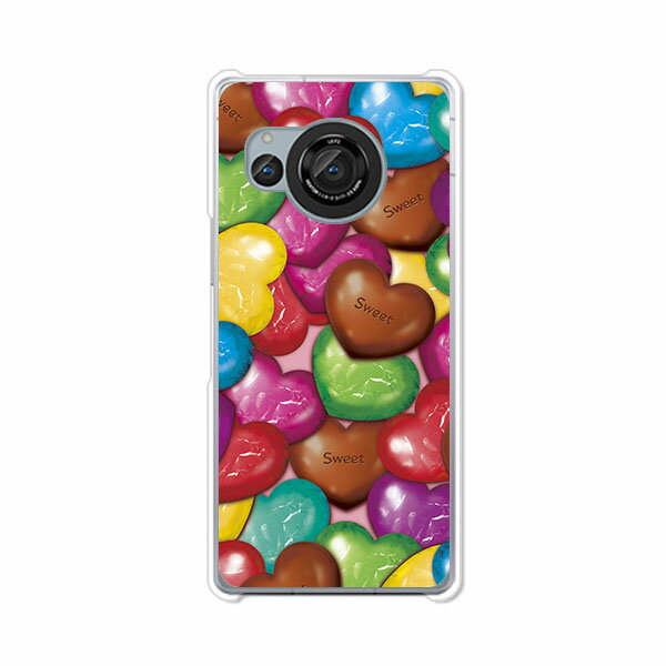 AQUOS R8 SH-52D / AQUOS R8 SH-R80 共通 ケース/カバー 【チョコ クリアケース素材】楽天モバイル アクオスR8 ドコモ AQUOS R8 docomo スマホケース スマホカバー 携帯ケース