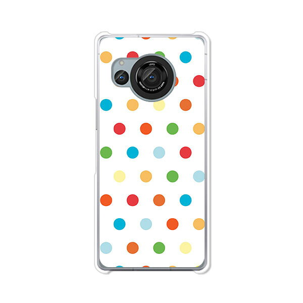 樂天商城 - AQUOS R8 SH-52D / AQUOS R8 SH-R80 共通 カバー/ケース シリコンケースよりもコシがありゴミがつきにくいTPUカバー 【カラフルドット TPUソフトケース】楽天モバイル アクオスR8 ドコモ AQUOS R8 docomo スマホケース スマホカバー 携帯ケース