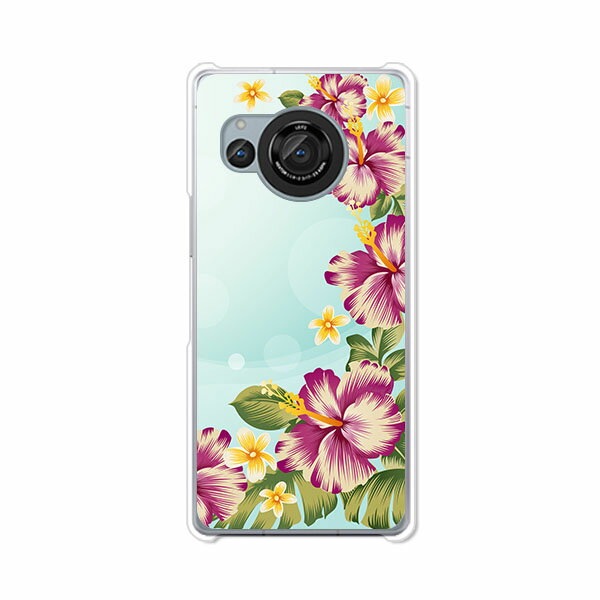 乐天商城 - AQUOS R8 SH-52D / AQUOS R8 SH-R80 共通 カバー/ケース シリコンケースよりもコシがありゴミがつきにくいTPUカバー 【南国模様 TPUソフトケース】楽天モバイル アクオスR8 ドコモ AQUOS R8 docomo スマホケース スマホカバー 携帯ケース