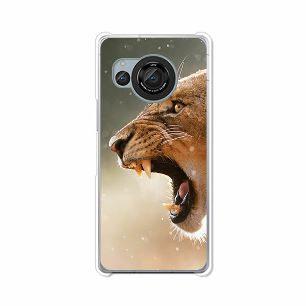 Rakuten - AQUOS R8 SH-52D / AQUOS R8 SH-R80 共通 ケース/カバー 【LION クリアケース素材】楽天モバイル アクオスR8 ドコモ AQUOS R8 docomo スマホケース スマホカバー 携帯ケース