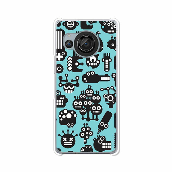 乐天商城 - AQUOS R8 SH-52D / AQUOS R8 SH-R80 共通 ケース/カバー 【ウチュウジンライシュウ クリアケース素材】楽天モバイル アクオスR8 ドコモ AQUOS R8 docomo スマホケース スマホカバー 携帯ケース