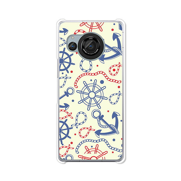樂天商城 - AQUOS R8 SH-52D / AQUOS R8 SH-R80 共通 カバー/ケース シリコンケースよりもコシがありゴミがつきにくいTPUカバー 【マリン柄2 TPUソフトケース】楽天モバイル アクオスR8 ドコモ AQUOS R8 docomo スマホケース スマホカバー 携帯ケース
