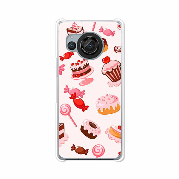 AQUOS R8 SH-52D / AQUOS R8 SH-R80 共通 カバー/ケース シリコンケースよりもコシがありゴミがつきにくいTPUカバー 【スィーツ TPUソフトケース】楽天モバイル アクオスR8 ドコモ AQUOS R8 docomo スマホケース スマホカバー 携帯ケース