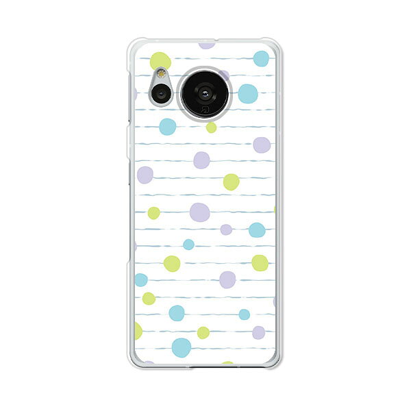 乐天商城 - AQUOS sense7 SH-53C / SHG10 / SH-M24 共通 カバー/ケース シリコンケースよりもコシがありゴミがつきにくいTPUカバー 【ナチュラルドット TPUソフトケース】アクオスセンス7ケース アクオスセンス7カバー スマホケース 携帯ケース