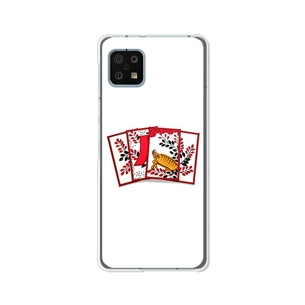 乐天商城 - AQUOS sense6 SH-54B/SHG05/SH-RM19/SH-M19/AQUOS sense6s SHG07共通 カバー/ケース シリコンケースよりもコシがありゴミがつきにくいTPUカバー 【花札 TPUソフトケース】アクオスセンス6ケース スマホケース 携帯ケース 携帯カバー