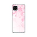 AQUOS sense6 SH-54B/SHG05/SH-RM19/SH-M19/AQUOS sense6s SHG07共通 カバー/ケース シリコンケースよりもコシがありゴミがつきにくいTPUカバー 【桜咲く TPUソフトケース】アクオスセンス6ケース スマホケース 携帯ケース 携帯カバー